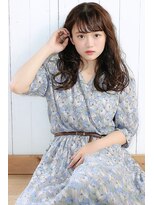 ピース 吉祥寺(Piece)&nbsp;ダークアッシュミディアムレイヤーカット大人ガーリー