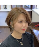 ごっこル~ム 【ブリーチなし】ハイトーンショート