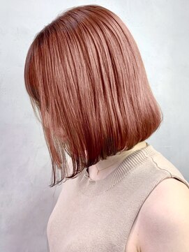 アイティー バイ アルバム 浦和店(IT by ALBUM) チェリーブラウン_マロンベージュAラインボブ_ba311002