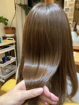 オッジ 六本松店(oggi)&nbsp;グレージュカラー+酸熱トリートメント