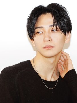 リップス 池袋(LIPPS) ニュアンスパーマで作るセンターパート！【ナチュラルショート】