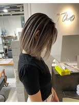 タオ 河原町(Tao) ボブとバレイヤージュ