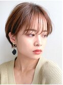 2wayバングのモテ髪ショートスタイル♪表参道