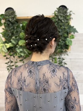 ロカット サロン(Roquat Salon) ブライダルシニヨンアレンジ【ヘアセット/国分寺/立川/卒業袴】