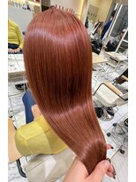 ゼスト フィーノ(ZEST fino)&nbsp;【ナツミ】ブリーチで作るオレンジカラー