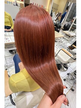 ゼスト フィーノ(ZEST fino) 【ナツミ】ブリーチで作るオレンジカラー