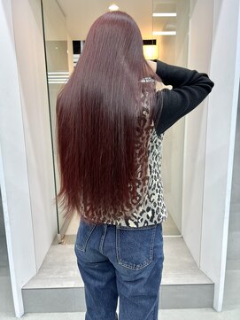 カケル(×.) ブリーチなしカラー/高発色レッドブラウン
