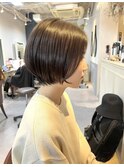 丸みショート/ボブショート/コンパクト20代30代40代【玉川沙希】