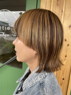 コティー(cotie.) 切りっぱなしマッシュ