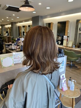 ブロッサム 東中野店 ガーリー大人美人透明感髪質改善ニュアンスカラーくすみカラー