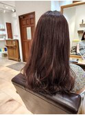 【パーソナルカラー診断×ピンクバイオレット】髪質改善
