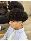 メンズカット&スパイラルパーマ!