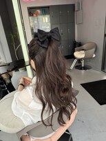 クク 那覇国際通り(CUCU)&nbsp;ハーフアップスタイル