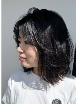ヘアーサロン オーツー(HAIR SALON O+O) 艶髪ミディアムレイヤー