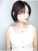 天神【BIRTH】ワンレンボブ前髪あり小顔ネビージュ20代30代 4