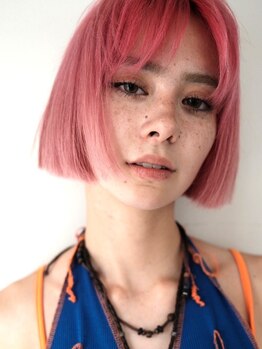 シー クルー 渋谷(C crew)の写真/"可愛い"を知り尽くした経験豊富なStylistが創り出す、透明感×立体感たっぷりのハイトーンカラー*[代官山]