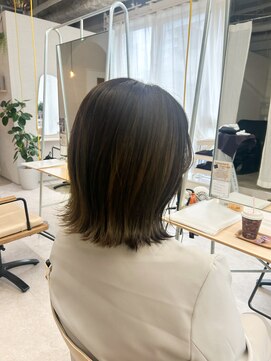 フルールバイアヴァンスクロス(Flulu by avance. cross) カーキブラウン×グレイカラー