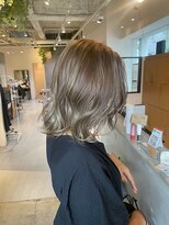 マッシュ グランバーズ 布施(MASHU GRANDVASE)&nbsp;【東大阪布施】たっぷりハイライトで透明感カラー