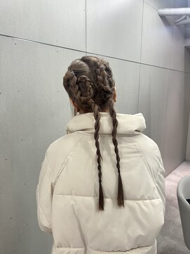 ジェム(GEM) 【hinana】ナチュラルミルクティーブラウン