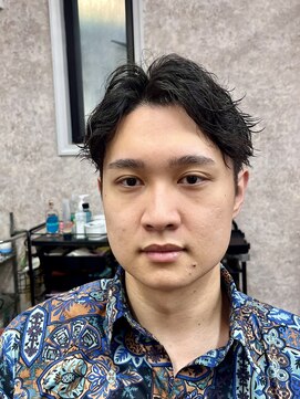 ヘアサロン シュウ 【戸田公園5分/メンズバーバー】緩めツイストパーマ◎戸田理容室
