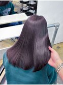 ダブルカラー透明たっぷりラベンダーカラー