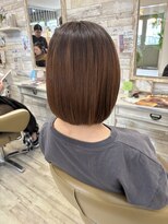 フゥカ 売市店(fuka)&nbsp;【髪質改善で艶髪に☆】大人可愛い長めボブ　八戸