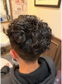 MEN'S HAIR波巻きツイストスパイラルニュアンスパーマ