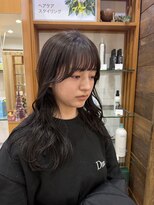 プランタンアヴェダ(printemps AVEDA)&nbsp;透明感グレージュ×顔まわりカット