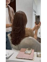 キャパ(CAPA)&nbsp;透明感ベージュ×韓国風レイヤーカット(茅ヶ崎/20代/韓国ヘア)