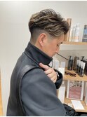 刈り上げハイライト 毛流れパーマ