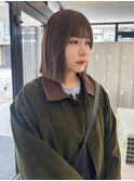 切りっぱなし/韓国/ボブ/髪質改善/縮毛矯正/岐阜n39