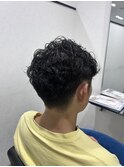 Second &nbsp;&nbsp;×　メンズパーマ