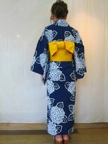 ネス(NESS) 浴衣ヘアセットアップ】大人っぽい浴衣のセット258