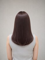 ウノ 南林間(UNO) 髪質改善カラー透明感艶髪ストレート