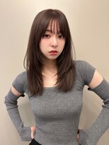 ボタン ハカタ(VOTAN hakata)&nbsp;【柿本真優】レイヤーカット/顔周りカット/前髪カット/透明感