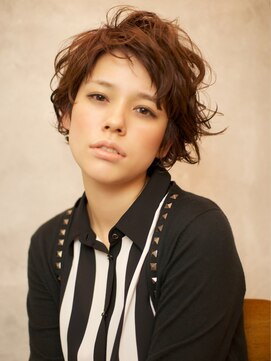 ベック ヘアサロン(BEKKU hair salon) グラマラスモードショート☆くせ毛風なニュアンスが◎