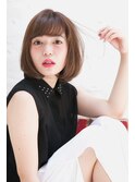 『cloe umeda』×『大人可愛いナチュラルボブ』