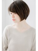 *LOREN*暗髪も似合う!ひし形シルエット小顔エアリーショート