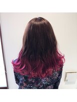 ゲリール 中野店(guerir hair+care) ピンクバイオレットグラデーション