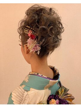 ヘアーサロン シバノ(Hair Salon SHIBANO) 成人式アップスタイル