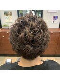 セットが楽チン☆アップバングパーマ