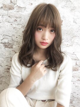 リープアルケー ヘアアンドヘッドスパ 錦糸町北口店(leap arche Hair&head spa) 大人かわいいモテ髪シースルーバング[錦糸町 TOKIO]