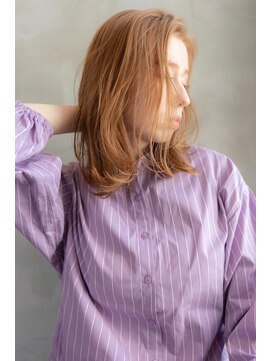 オースティン 錦糸町(AUSTIN) 前髪かき上げイメチェンイヤリングカラーラベンダーカラーくびれ