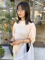 ユー(yew)&nbsp;ぷつんとミディアム＋グレージュ