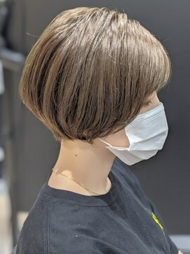 ジエクト 本店(The Ect) くせ毛を抑えるカット×マッシュヘア×丸みショート