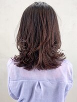 アイティーバイアルバム 松戸店(IT by ALBUM)&nbsp;レイヤーカット_アースカラーくびれヘア_ba303621