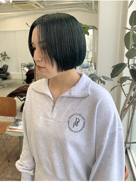 フィル(fil) ミニボブ ／ダークグリーン