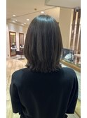 ブリーチなし　ブルーアッシュ