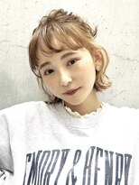 トリコ ショップアンドヘアサロン(tricot shop hair salon) 大人可愛い愛されインナーカラーボブ