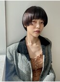 重めマッシュショート